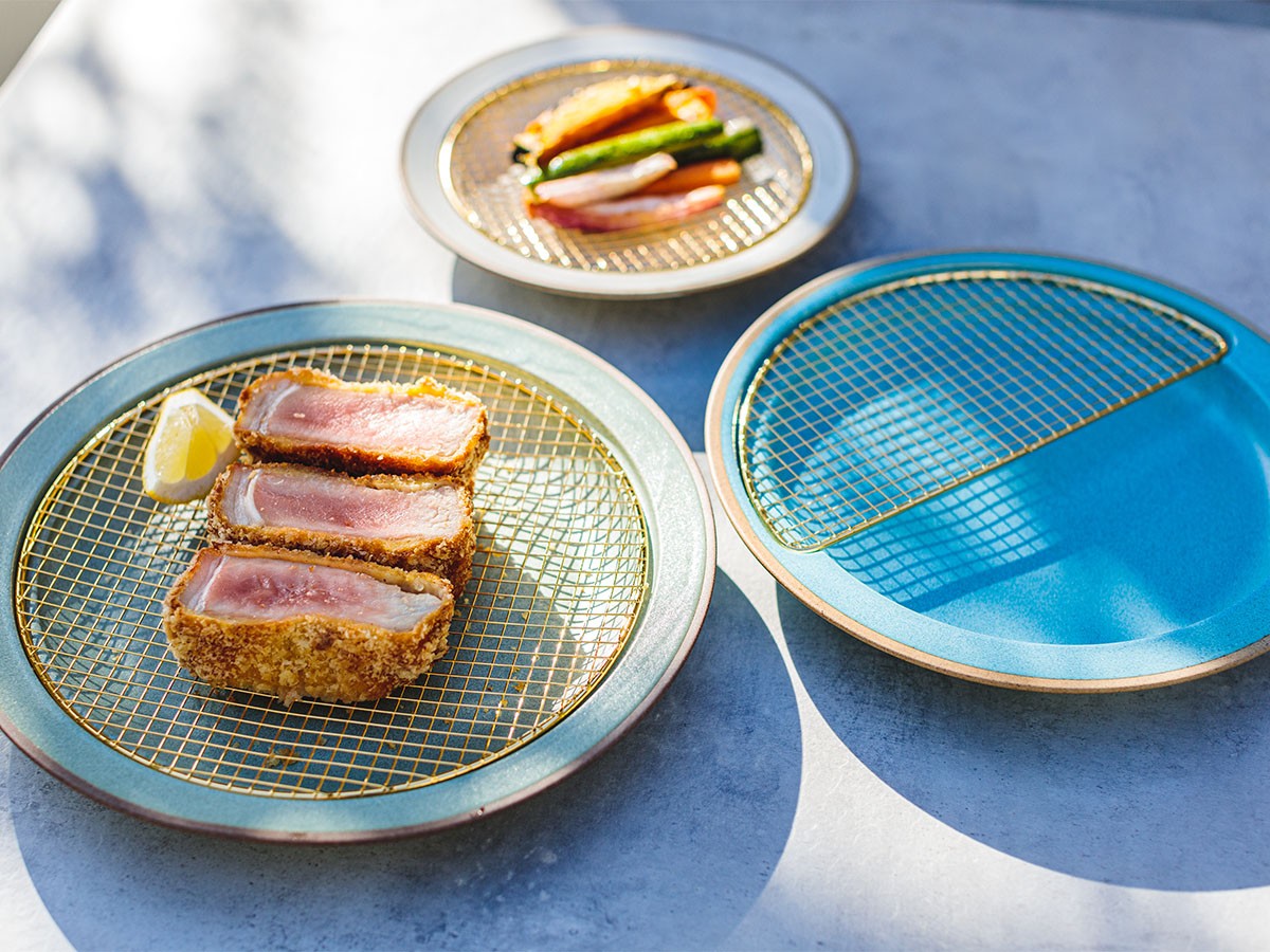 KIKIME amime / キキメ アミメ プレート 半月 純金網 （食器・テーブルウェア > 皿・プレート） 9