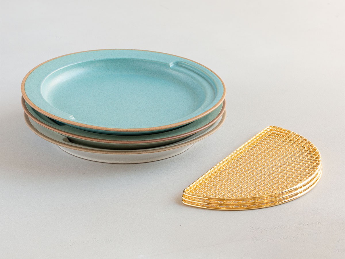 KIKIME amime / キキメ アミメ プレート 半月 純金網 （食器・テーブルウェア > 皿・プレート） 16