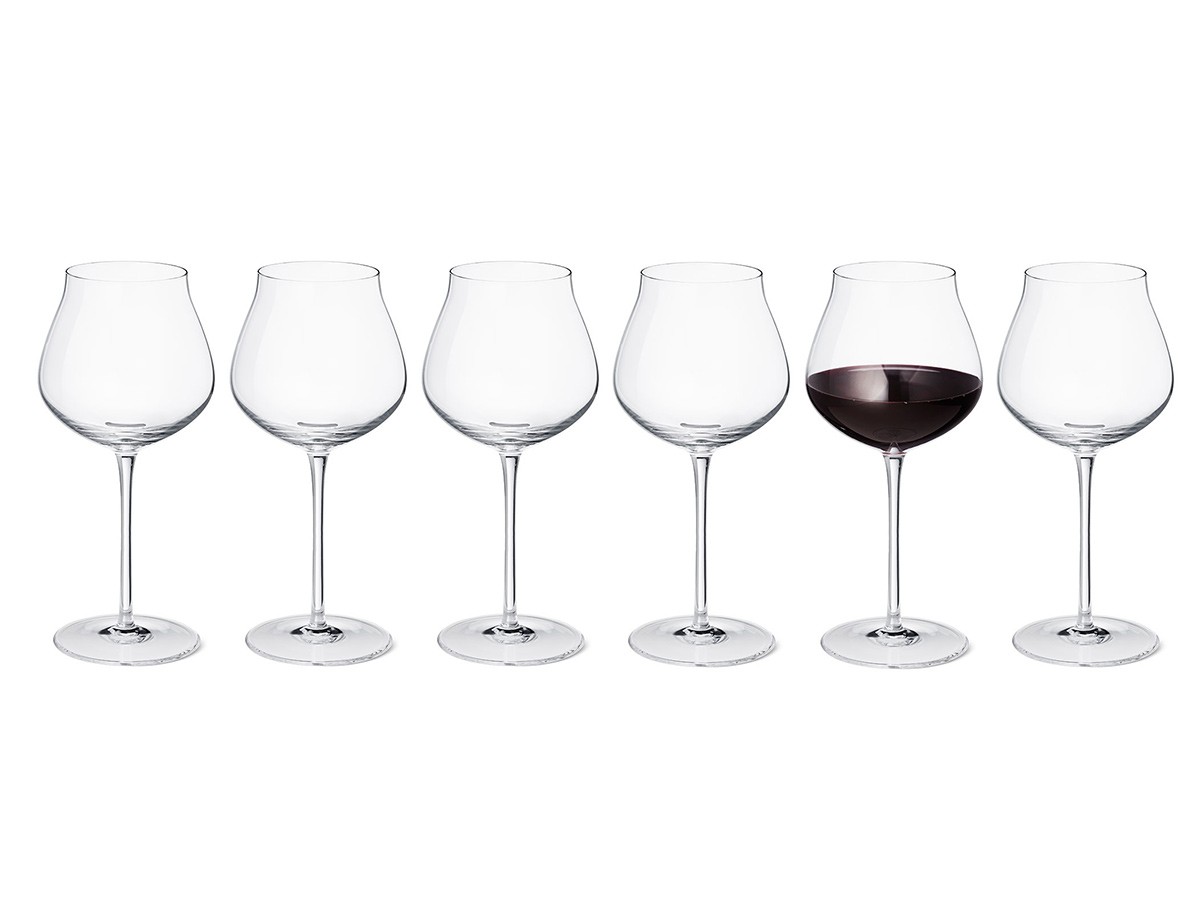 GEORG JENSEN SKY RED WINE 6PIECE SET / ジョージ ジェンセン スカイ 赤ワイングラス 6ピースセット （食器・テーブルウェア > ワイングラス・シャンパングラス） 1