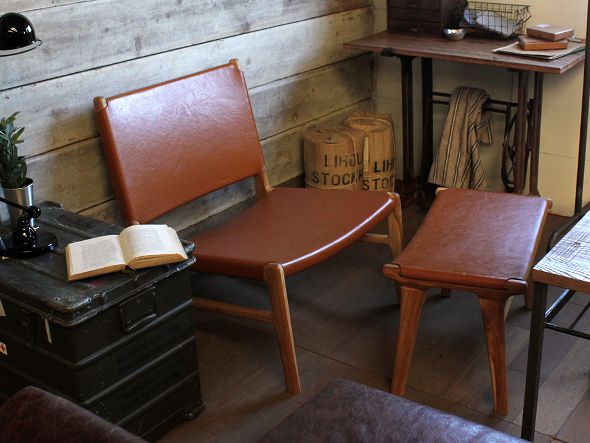 a.depeche latte easy chair by teak wood camel / アデペシュ ラッテ イージーチェア（キャメル） （チェア・椅子 > ラウンジチェア） 3