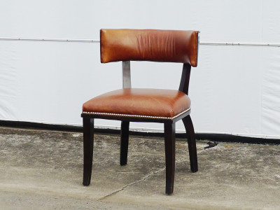 ラルフローレン・ブティック什器　ビクトリアンレッドチェア　ヴィンテージ RE : Store Fixture UNITED ARROWS LTD. RALPH LAUREN Clivedon Side