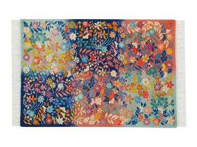 山形緞通 CLASSIC LINE ebikazura hosoge / やまがただんつう 古典