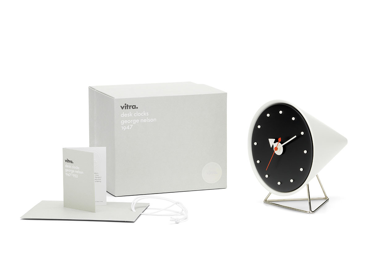 Vitra Desk Clocks
Cone Clock / ヴィトラ デスク クロック
コーンクロック （時計 > 置時計） 6