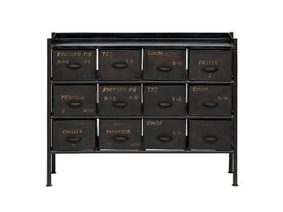 JOURNAL STANDARD FURNITURE GUIDEL 12 DRAWERS CHEST WIDE 