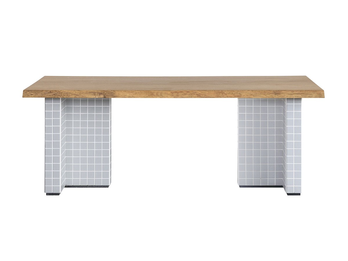 Easy Life SOLIT DINING TABLE / イージーライフ ソリット ダイニングテーブル
ライブエッジ天板 + タイル脚 （テーブル > ダイニングテーブル） 27