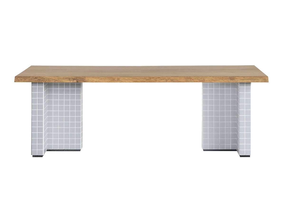 Easy Life SOLIT DINING TABLE / イージーライフ ソリット ダイニングテーブル
ライブエッジ天板 + タイル脚 （テーブル > ダイニングテーブル） 29