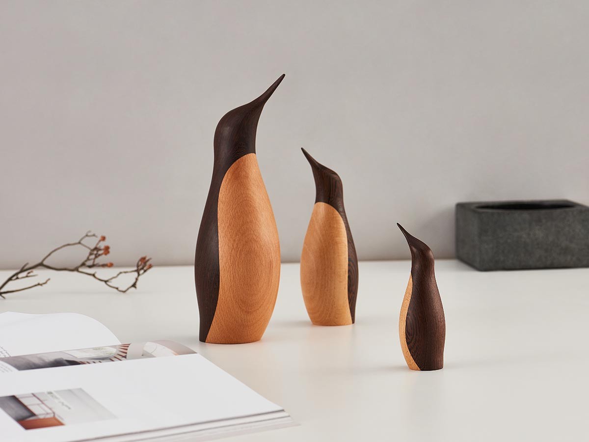 ARCHITECTMADE Wenge Penguin Large / アーキテクトメイド ウェンジペンギン ラージ （オブジェ・アート > オブジェ） 4