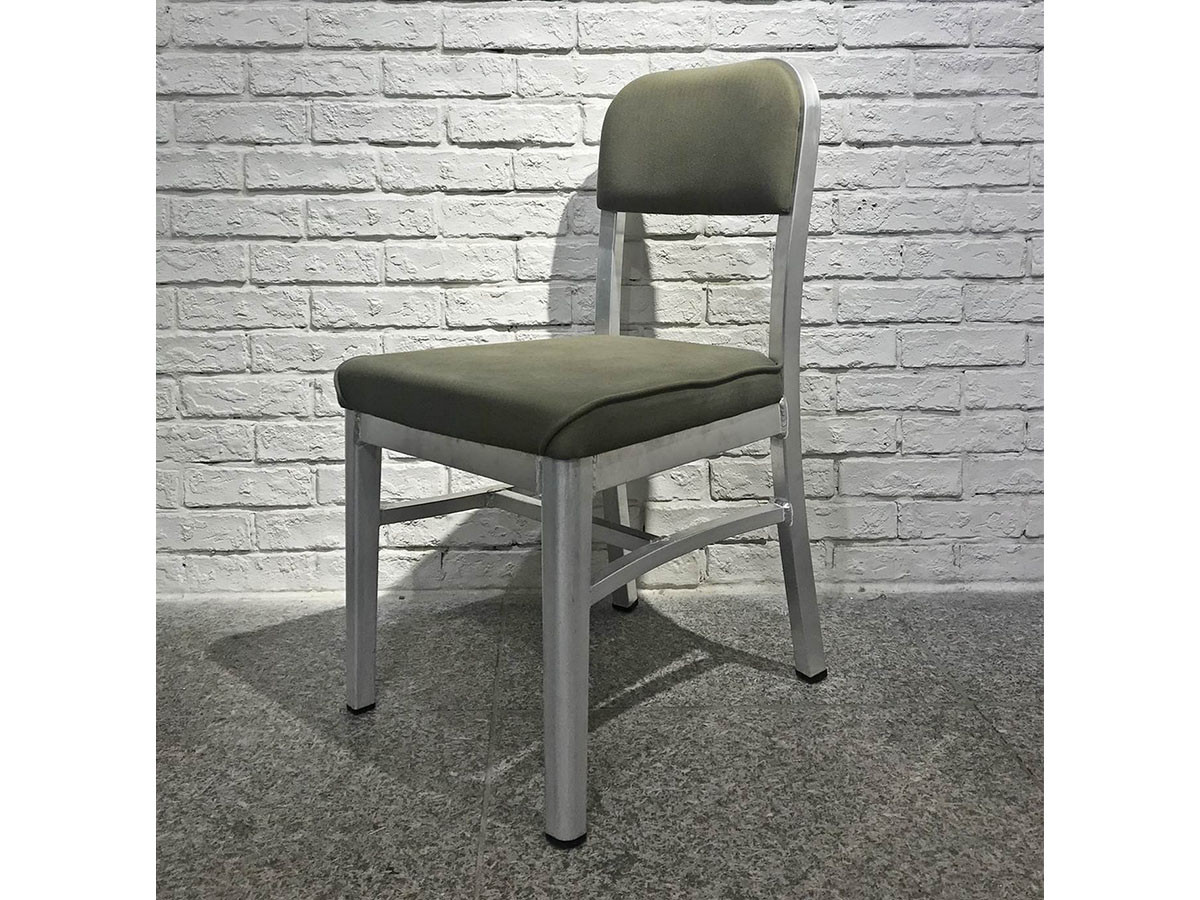 JOURNAL STANDARD FURNITURE MORGAN CHAIR / ジャーナルスタンダードファニチャー モーガン チェア（オリーブグリーン） （チェア・椅子 > ダイニングチェア） 3