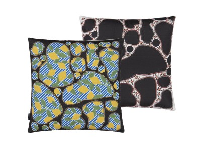 DESIGNERS GUILD Christian Lacroix Omnitribe Azur Cushion