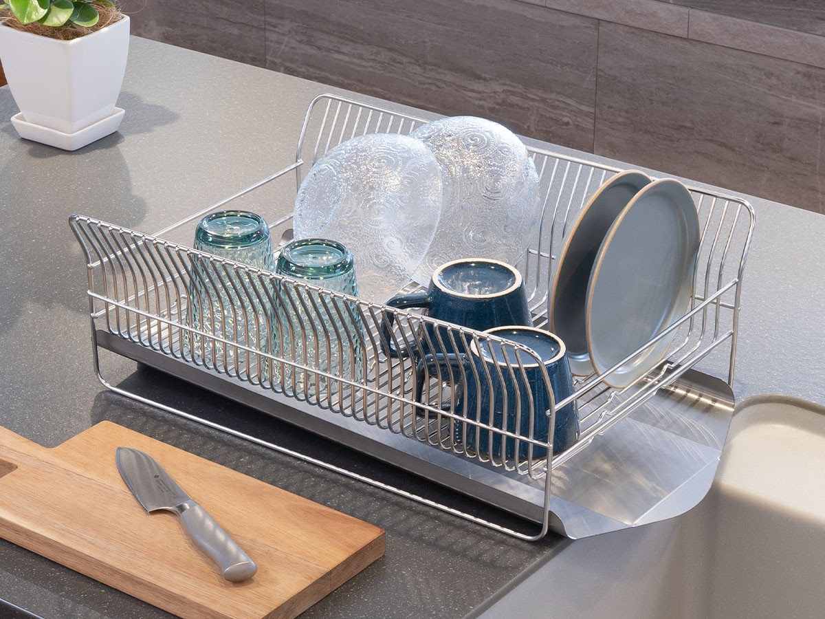 Dish Drainer / 水切りラック 横置きタイプ #119518 （キッチン家電・キッチン用品 > 水切りカゴ・キッチンラック） 3