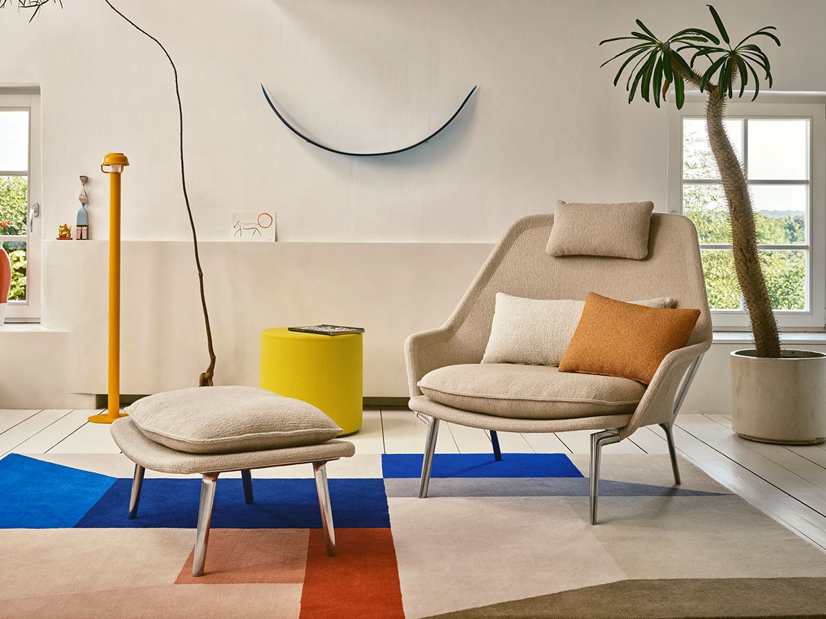 Vitra Slow Chair Ottoman / ヴィトラ スローチェア オットマン（ファブリック） （ソファ > オットマン） 19