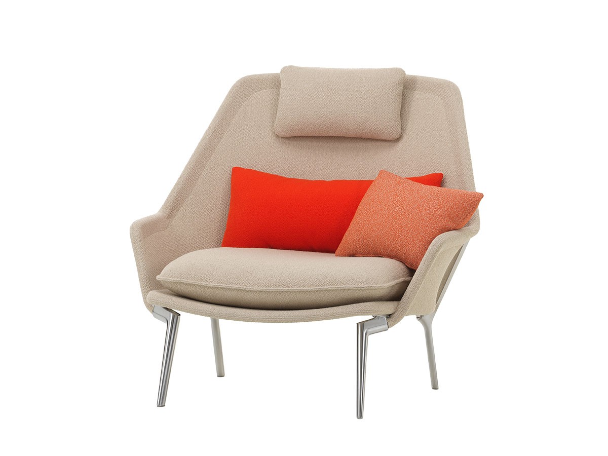 Vitra Slow Chair / ヴィトラ スローチェア（ファブリック） （チェア・椅子 > ラウンジチェア） 6