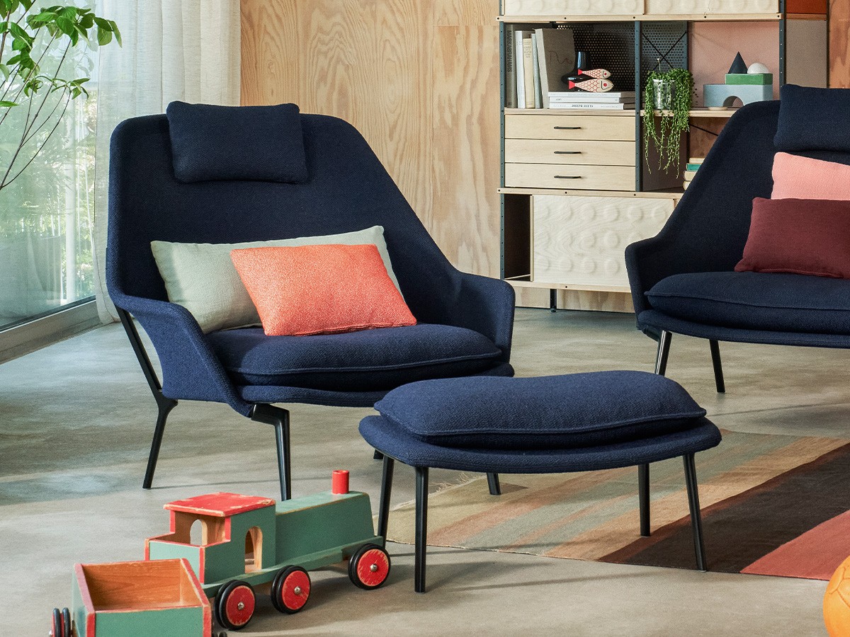 Vitra Slow Chair Ottoman / ヴィトラ スローチェア オットマン（ファブリック） （ソファ > オットマン） 9