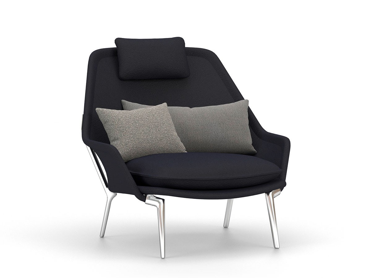 Vitra Slow Chair / ヴィトラ スローチェア（ファブリック） （チェア・椅子 > ラウンジチェア） 50