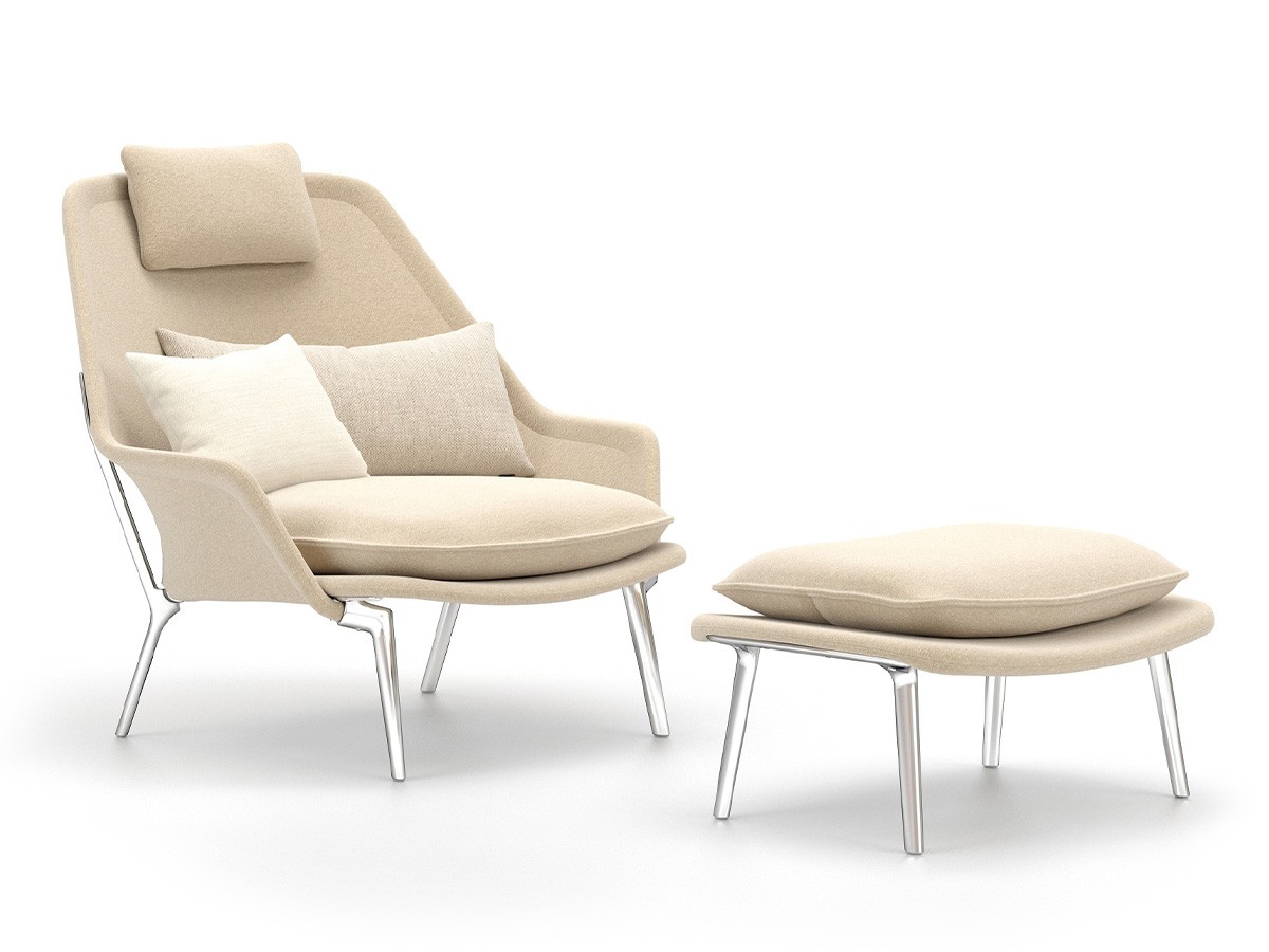Vitra Slow Chair Ottoman / ヴィトラ スローチェア オットマン（ファブリック） （ソファ > オットマン） 8