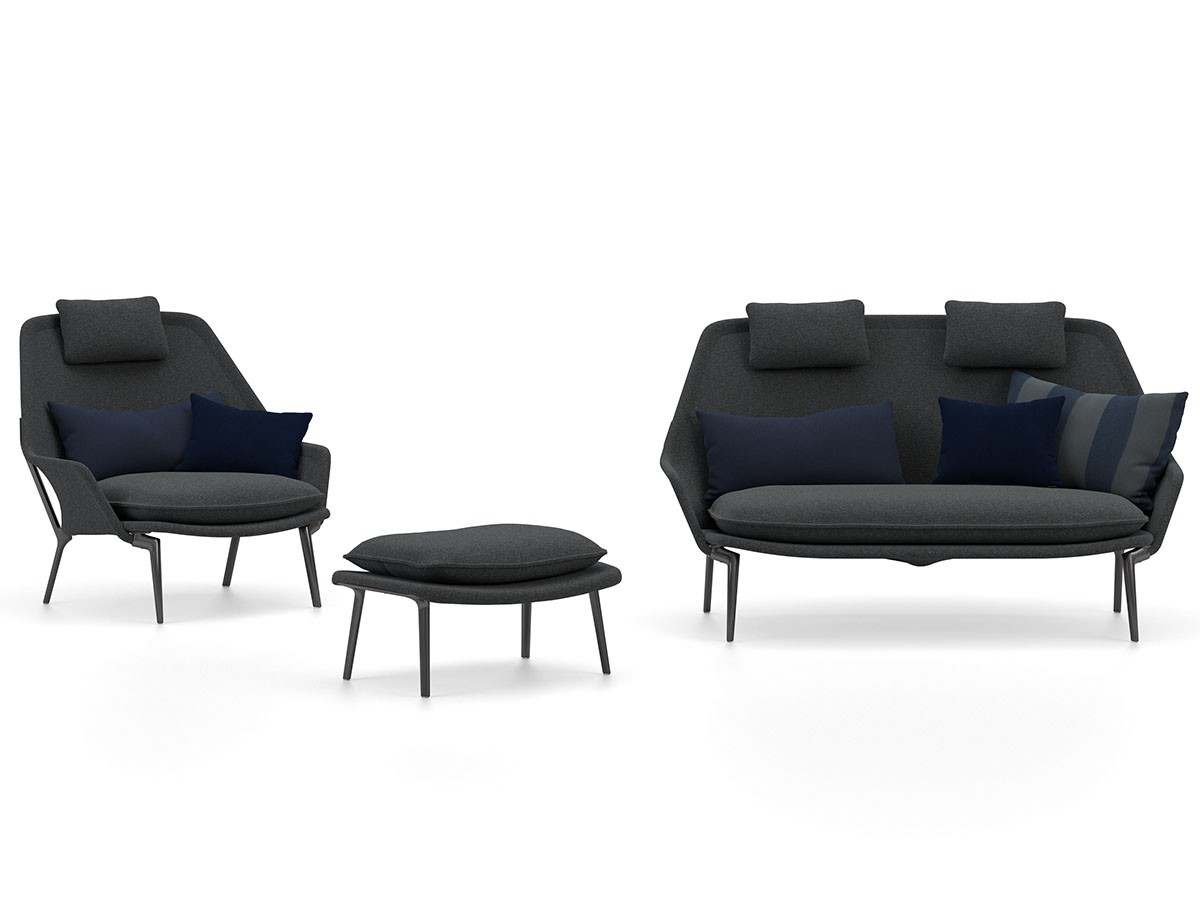 Vitra Slow Chair Ottoman / ヴィトラ スローチェア オットマン（ファブリック） （ソファ > オットマン） 30