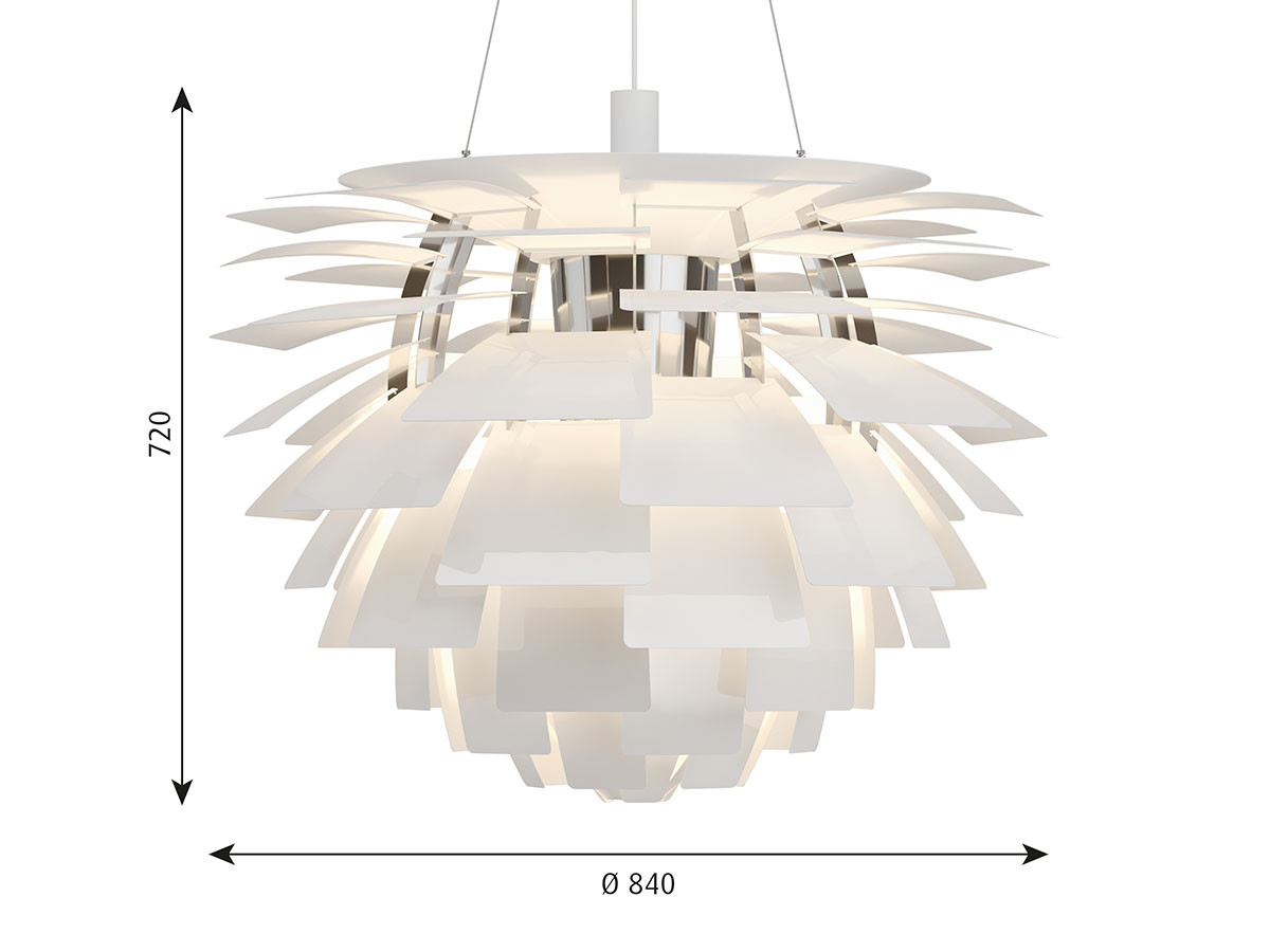 Louis Poulsen PH Artichoke / ルイスポールセン PH アーティチョーク 840（組込式LED） - インテリア ・家具通販【FLYMEe】