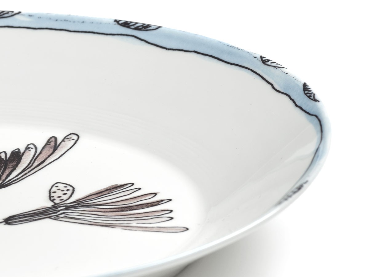 MIDNIGHT FLOWERS by MARNI
Deep Plate S Camelia Aubergine / ミッドナイトフラワーズ バイ マルニ
ディーププレート S カメリアオーバージーン 18cm （食器・テーブルウェア > お椀・ボウル） 8