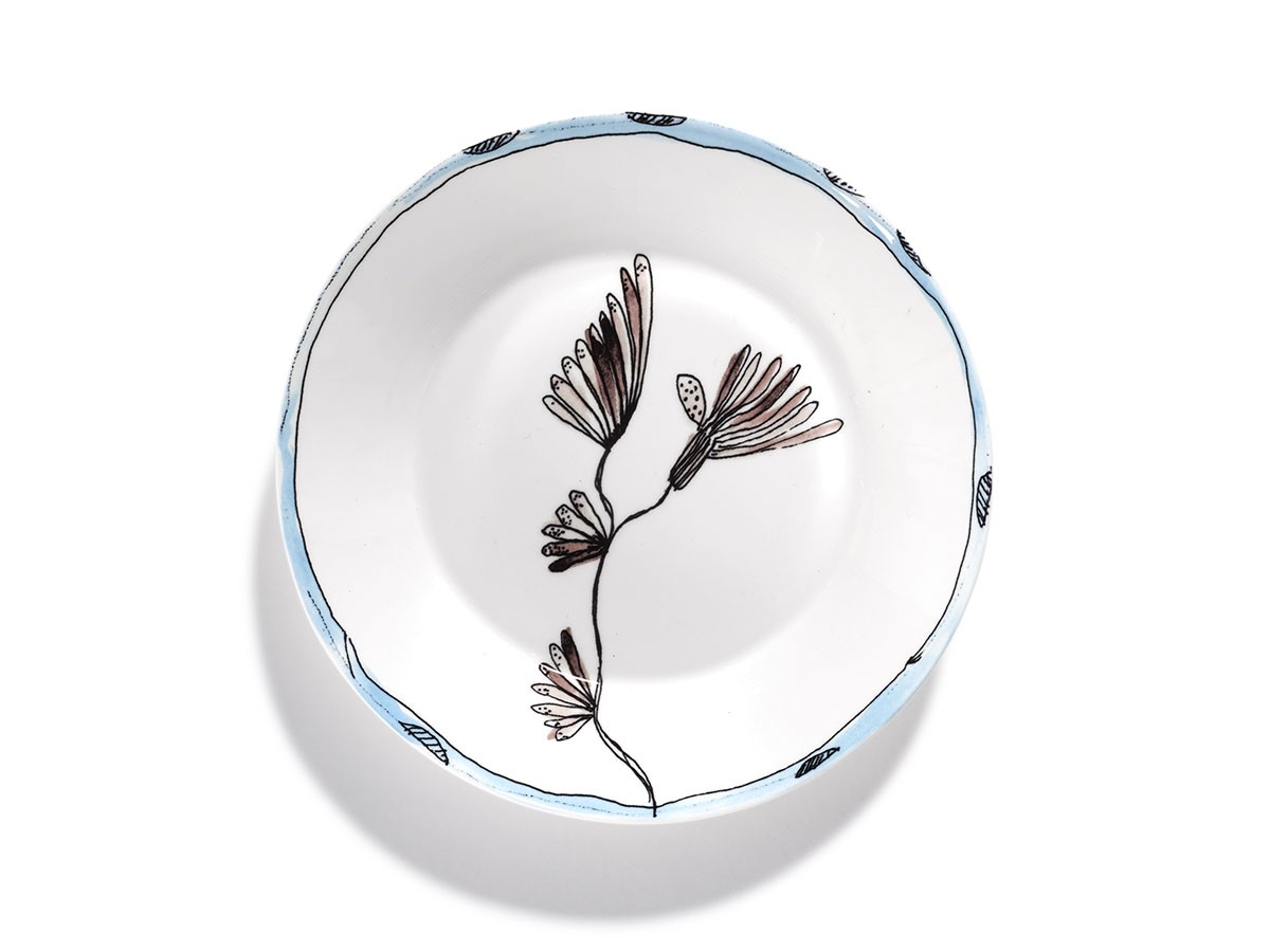MIDNIGHT FLOWERS by MARNI
Deep Plate S Camelia Aubergine / ミッドナイトフラワーズ バイ マルニ
ディーププレート S カメリアオーバージーン 18cm (食器・テーブルウェア > お椀・ボウル) 1