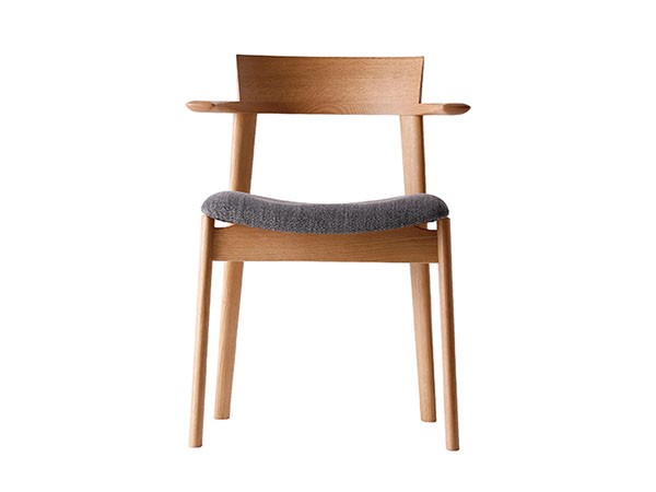 日進木工 Sof Semi Armchair / にっしんもっこう ソフ セミアームチェア ハイタイプ 張座 （チェア・椅子 > ダイニングチェア） 10