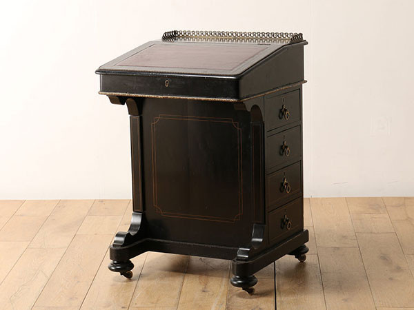 Lloyd's Antiques Real Antique Victorian Davenport Desk / ロイズ 
