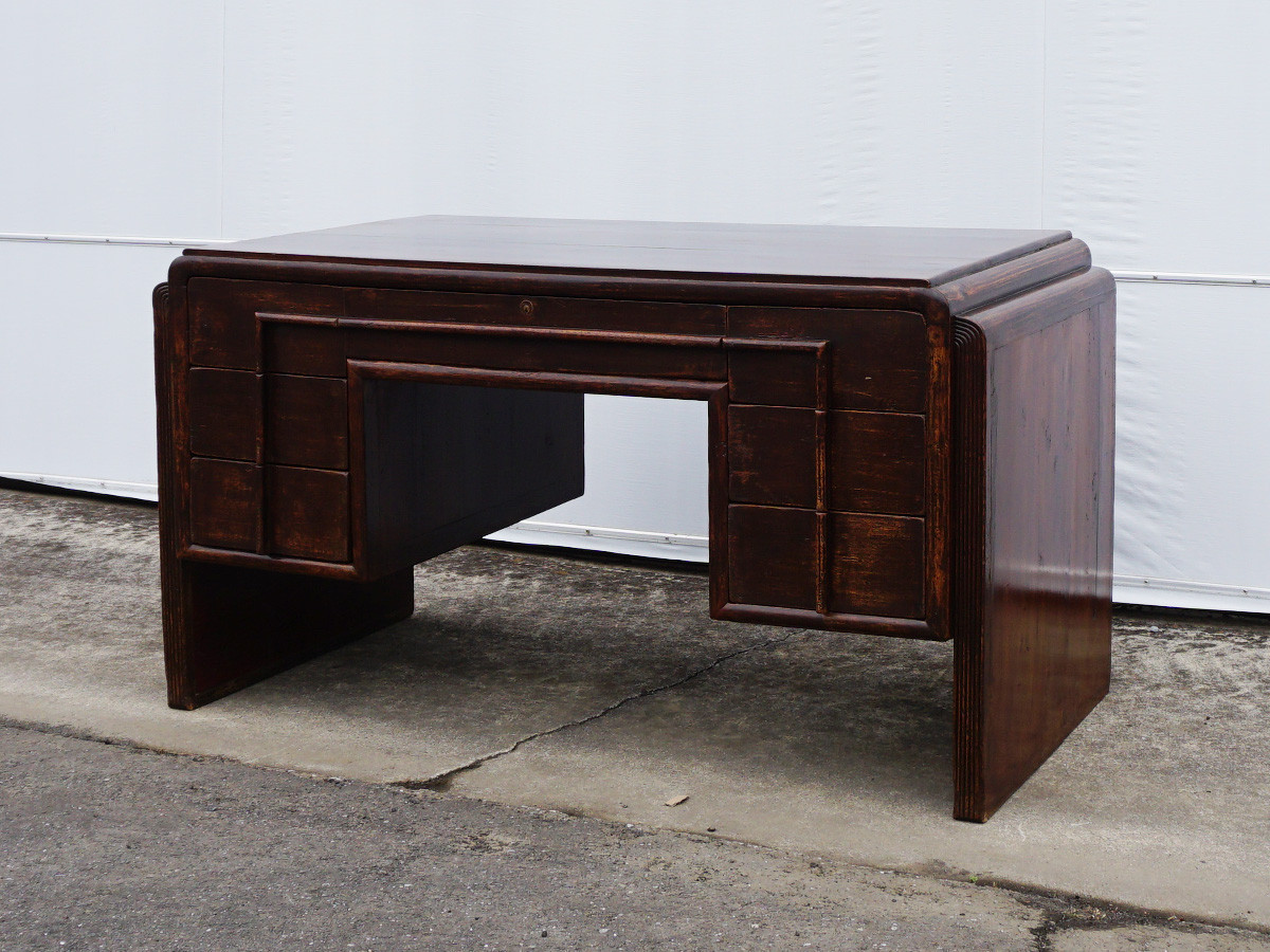 RE : Store Fixture UNITED ARROWS LTD. Art Deco Writing Desk / リ ストア フィクスチャー ユナイテッドアローズ アールデコ ライティングデスク （デスク・机 > デスク・パソコンデスク・袖机） 4