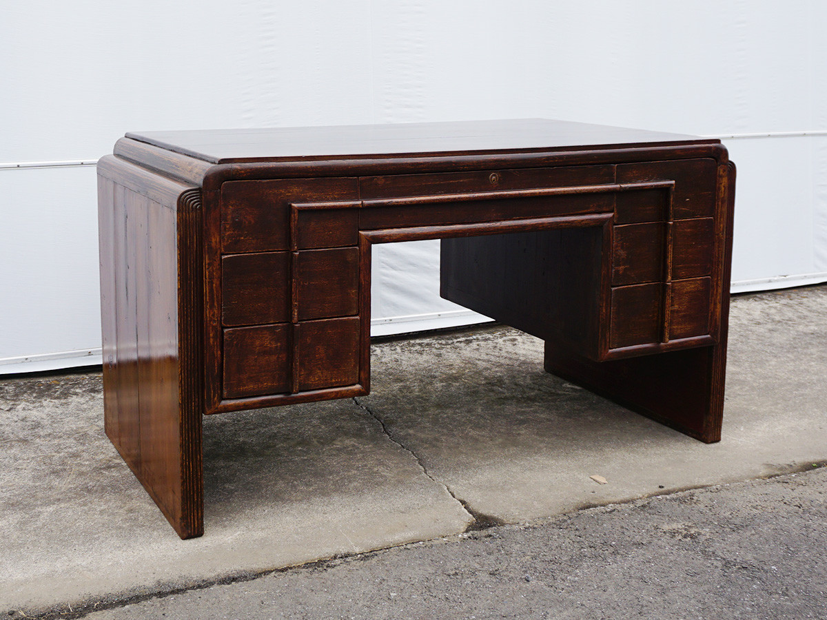 RE : Store Fixture UNITED ARROWS LTD. Art Deco Writing Desk / リ ストア フィクスチャー ユナイテッドアローズ アールデコ ライティングデスク （デスク・机 > デスク・パソコンデスク・袖机） 2