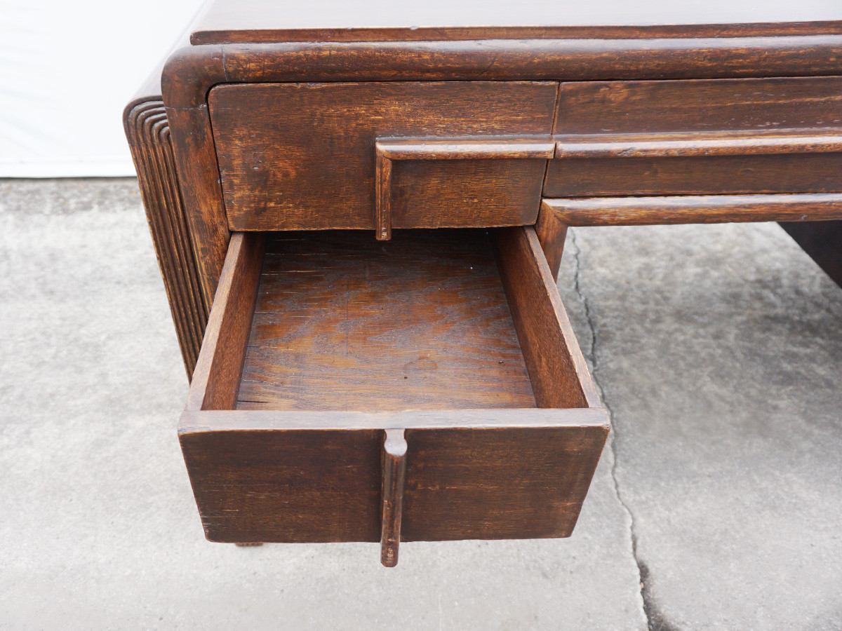 RE : Store Fixture UNITED ARROWS LTD. Art Deco Writing Desk / リ ストア フィクスチャー ユナイテッドアローズ アールデコ ライティングデスク （デスク・机 > デスク・パソコンデスク・袖机） 21