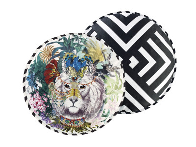 DESIGNERS GUILD Christian Lacroix Jungle King Opiat Cushion