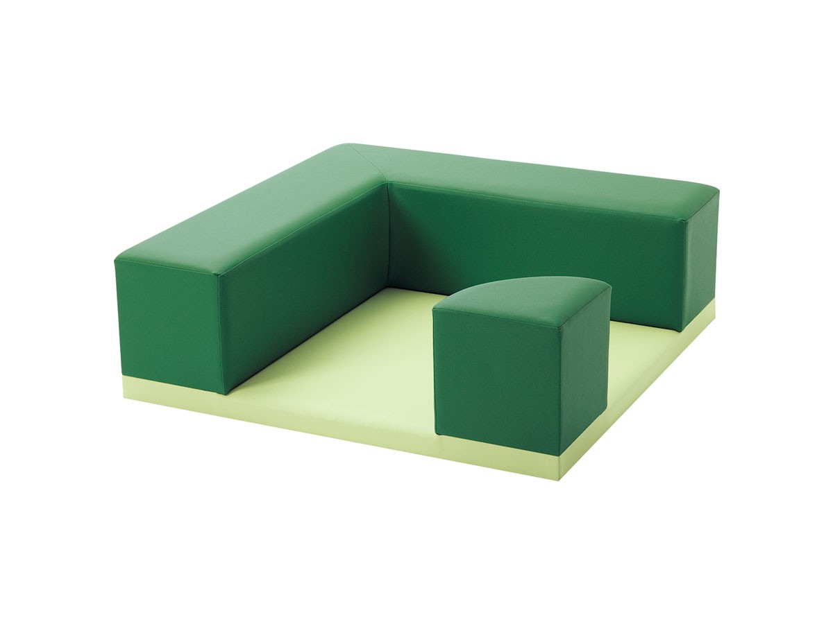 BAOBAB LAND Kids Circle Bench / バオバブランド キッズサークルベンチ K039 （キッズ家具・ベビー用品 > キッズスペース） 2