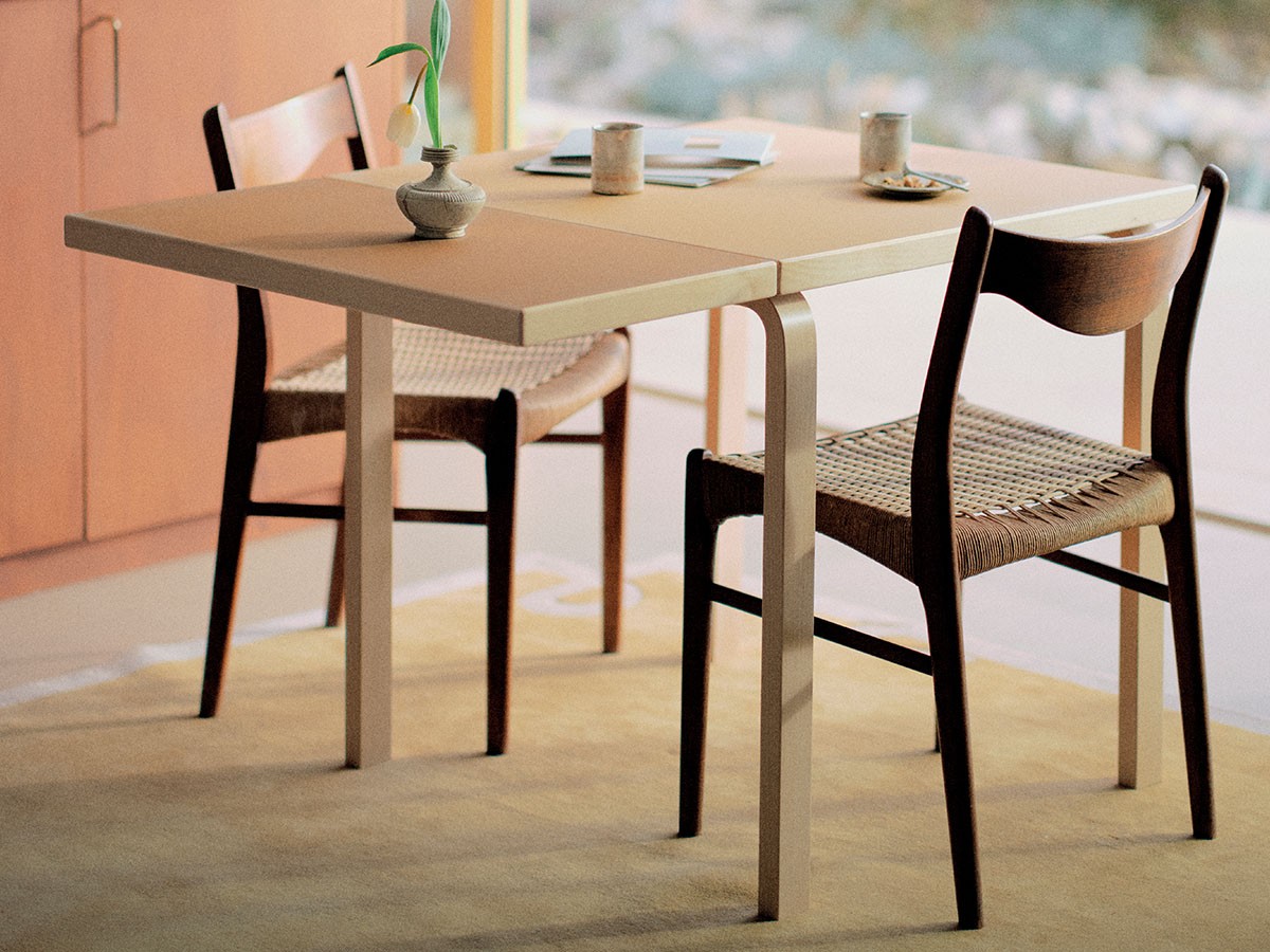 Artek TABLE FOLDABLE DL81C / アルテック ドロップリーフ テーブル DL81C ツートンカラー （テーブル > ダイニングテーブル） 4