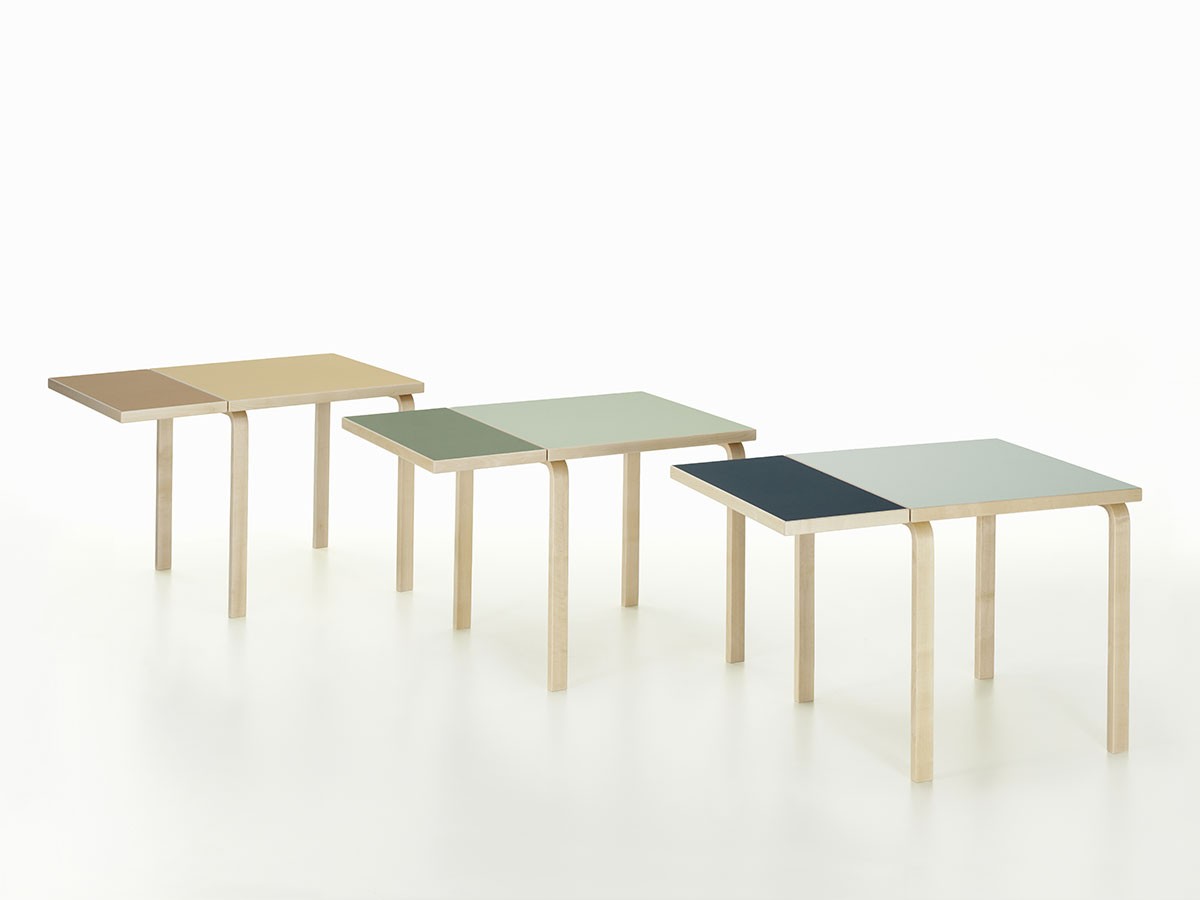 Artek TABLE FOLDABLE DL81C / アルテック ドロップリーフ テーブル DL81C ツートンカラー （テーブル > ダイニングテーブル） 10