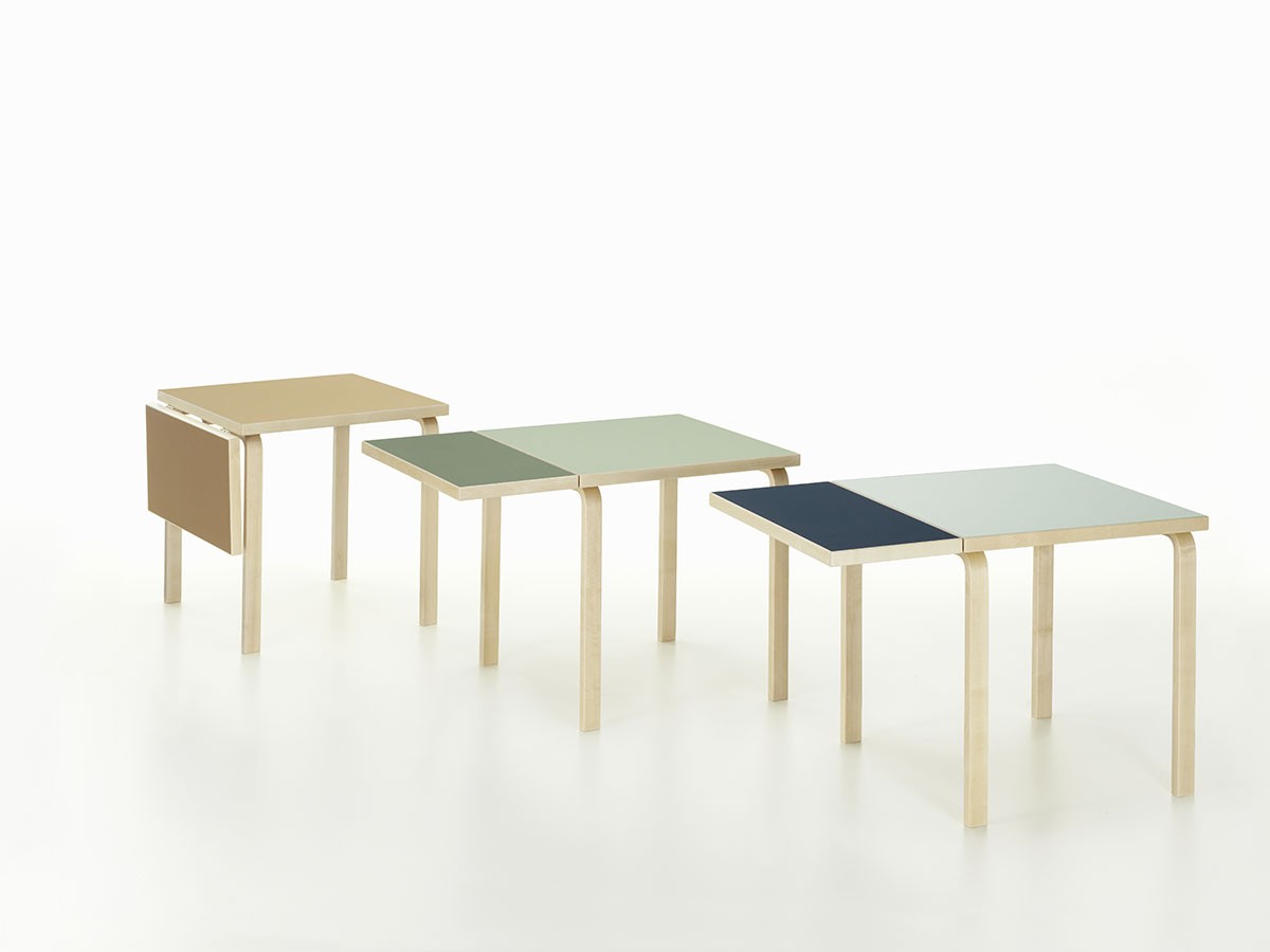 Artek TABLE FOLDABLE DL81C / アルテック ドロップリーフ テーブル DL81C ツートンカラー （テーブル > ダイニングテーブル） 11