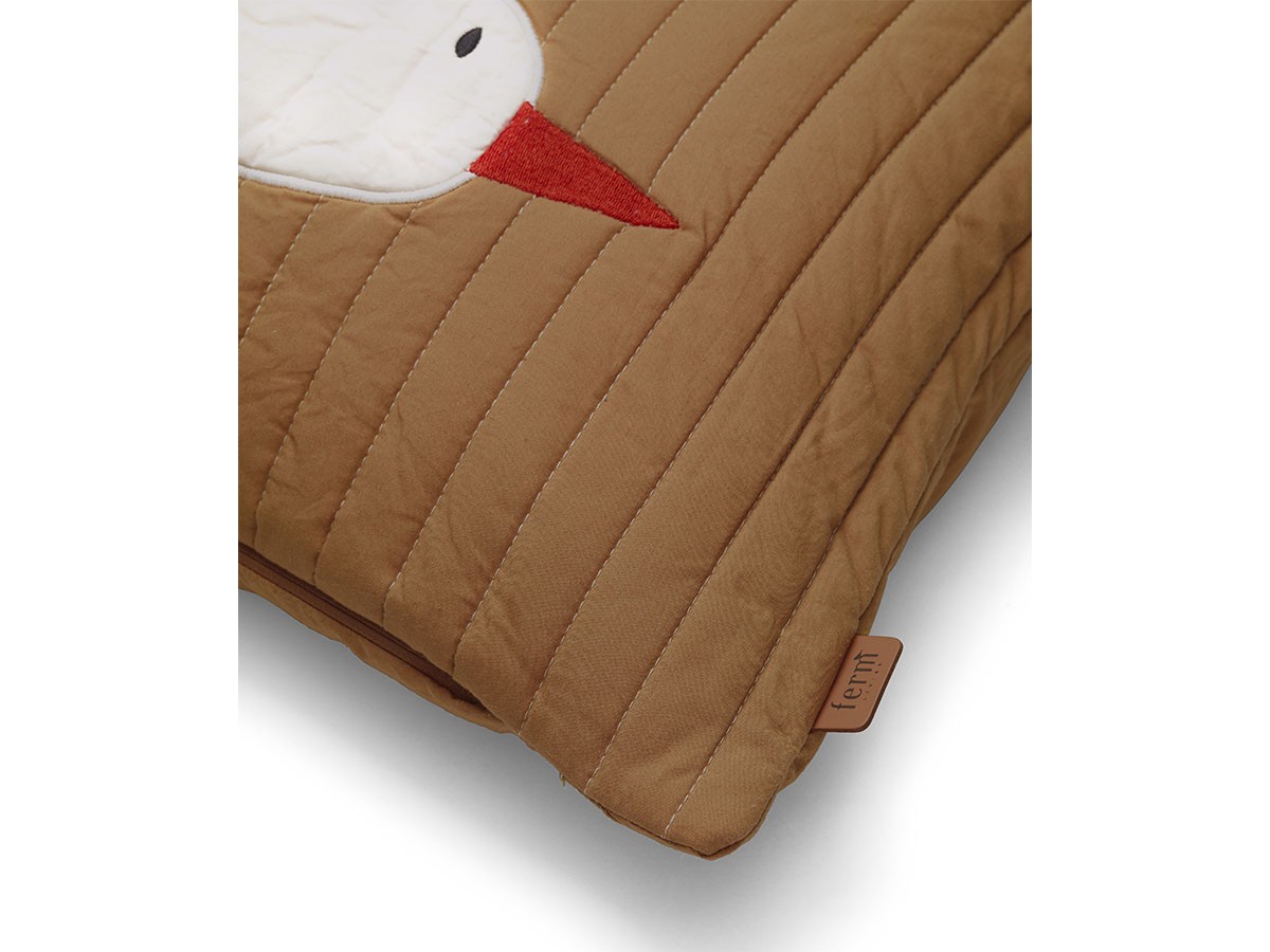 Ferm Living Bird Quilted Cushion / ファームリビング バード キルトクッション （クッション > クッション・クッションカバー） 5
