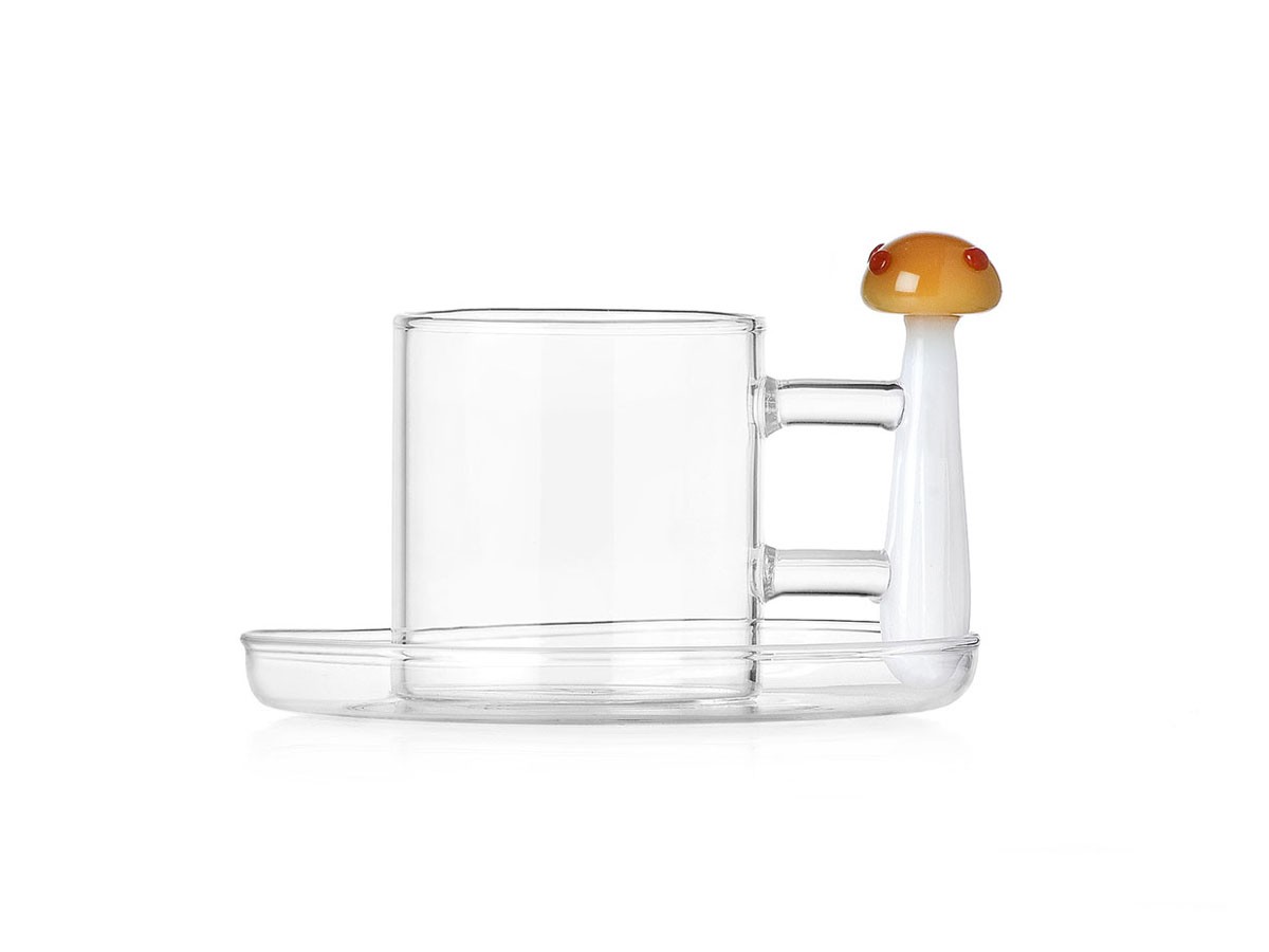 ICHENDORF MILANO Alice Coffee Cup 
Amber Mushroom