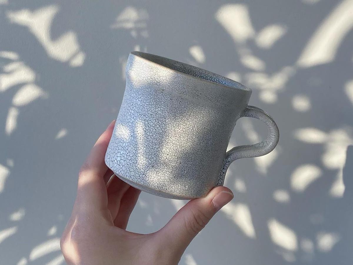 MISHIM POTTERY CREATION fractal mug hibi / ミシンポタリークリエイション フラクタル マグ（ヒビ） （食器・テーブルウェア > マグカップ） 2