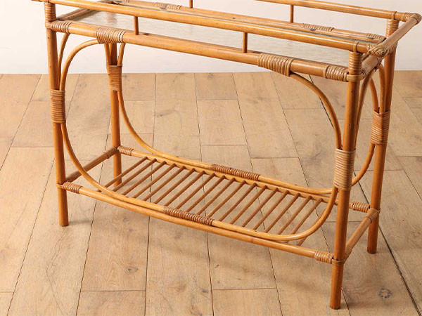 Lloyd's Antiques Real Antique Bamboo Plant Stand / ロイズ 