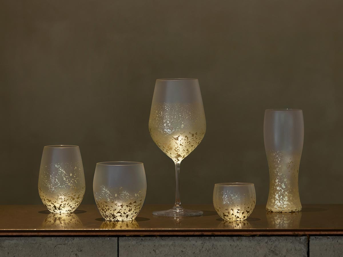 箔一 STARDUST AKARI WATER GLASS / はくいち スターダスト アカリ ウォーターグラス （食器・テーブルウェア > タンブラー・グラス） 6