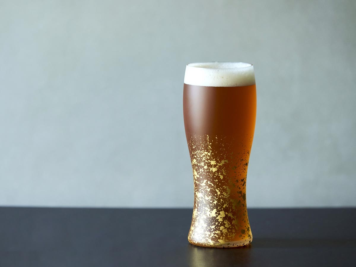 箔一 STARDUST AKARI BEER GLASS / はくいち スターダスト アカリ ビアグラス （食器・テーブルウェア > タンブラー・グラス） 5