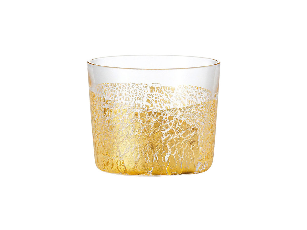 東洋佐々木ガラス KINHARI Glass / とうようささきガラス 江戸硝子 金玻璃 冷酒杯純米（大地） （食器・テーブルウェア > タンブラー・グラス） 1