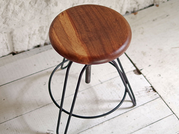 LIFE FURNITURE SR IRON STOOL / ライフファニチャー SR アイアン