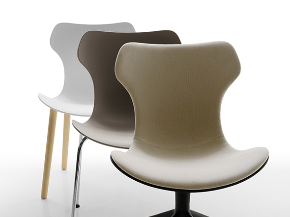 B&B ITALIA PAPILIO SHELL / ビー&ビーイタリア パピリオ シェル（オークウッド脚） （チェア・椅子 > ダイニングチェア） 4