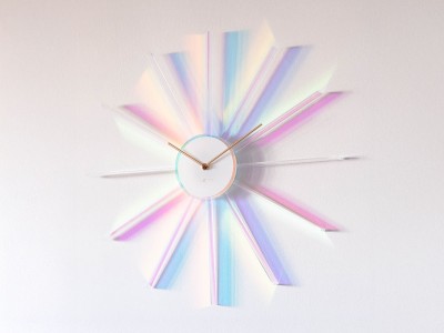 NeXtime Lucent Series Prism Radiant Clock L / ネクスタイム