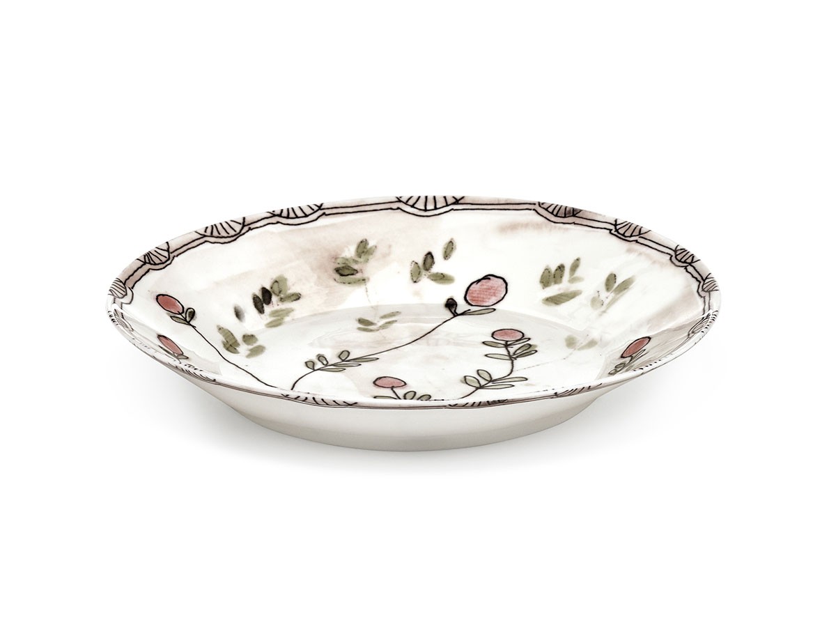 MIDNIGHT FLOWERS by MARNI
Deep Plate M Mirtillo Nude / ミッドナイトフラワーズ バイ マルニ
ディーププレート M ミルティッロヌード 22cm （食器・テーブルウェア > お椀・ボウル） 2