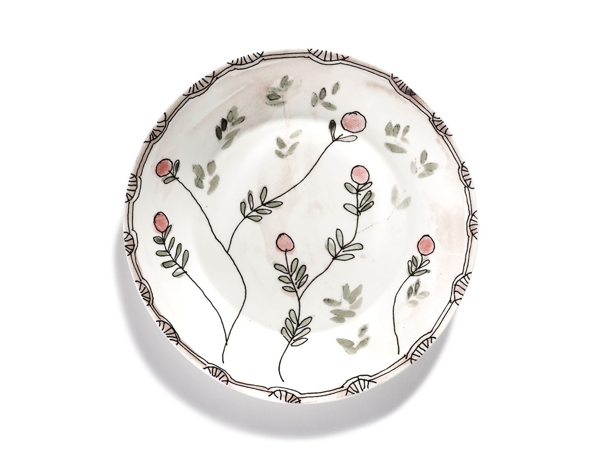 MIDNIGHT FLOWERS by MARNI
Deep Plate M Mirtillo Nude / ミッドナイトフラワーズ バイ マルニ
ディーププレート M ミルティッロヌード 22cm (食器・テーブルウェア > お椀・ボウル) 1