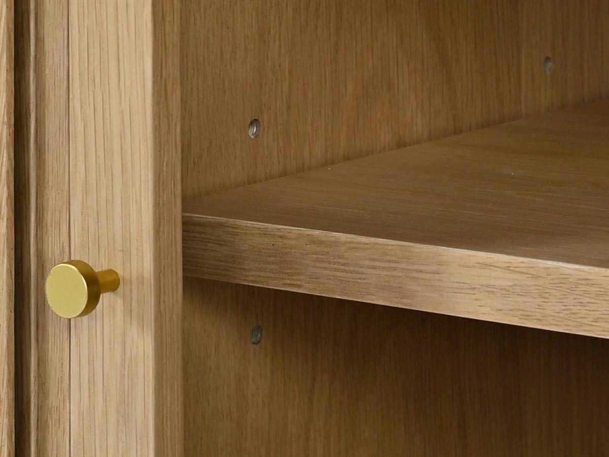 XANDER DESIGNS JULIE 2DOOR BEDSIDE TABLE WHITE OAK / サンダーデザイン ジュリー 2ドア ベッドサイドテーブル（ホワイトオーク） （テーブル > サイドテーブル） 7