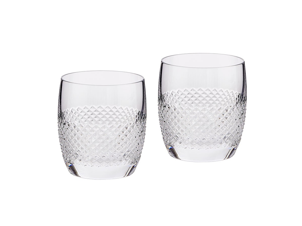 WEDGWOOD VERA WANG
DIAMOND MOSAIC TUMBLER PAIR