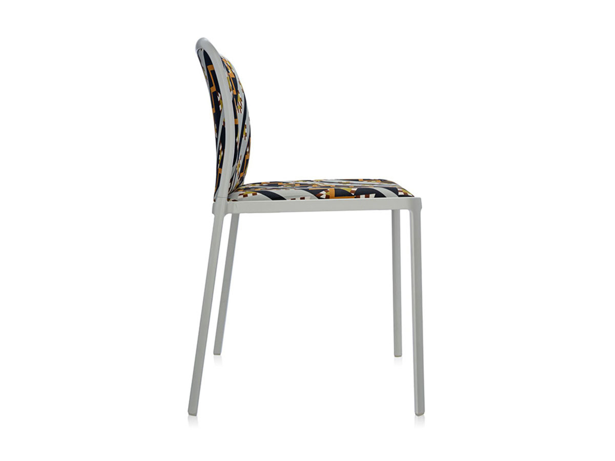 Kartell AUDREY SOFT / カルテル オードリーソフト ライクラ（カメルーン × ホワイトフレーム） （チェア・椅子 > ダイニングチェア） 4