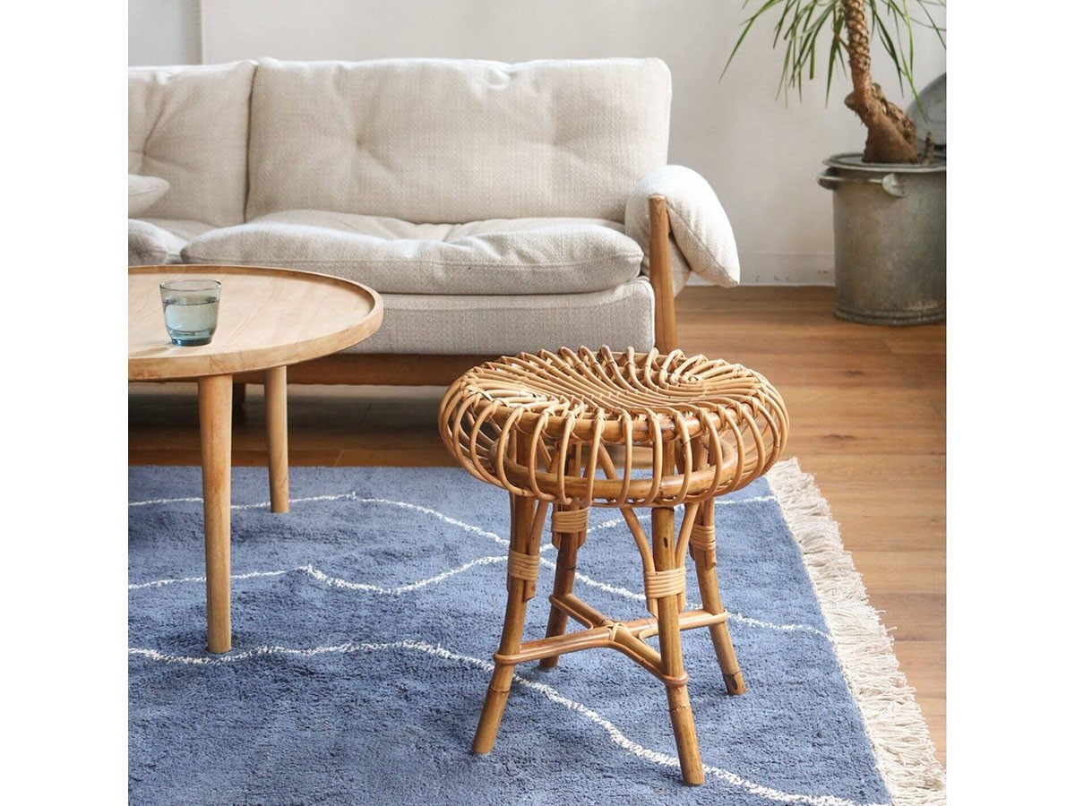 JOURNAL STANDARD FURNITURE ROTIN STOOL / ジャーナルスタンダードファニチャー ロティン スツール