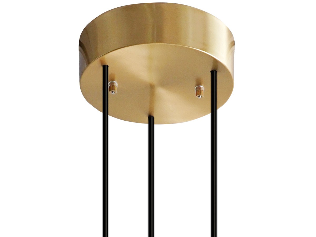 BRASS PILLAR 3 PENDANT LAMP / ブラスピラー 3灯 ペンダントランプ （ライト・照明 > ペンダントライト） 8